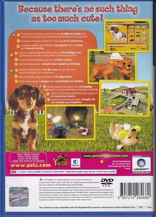 Dogz - Dansk - PS2 (B Grade) (Genbrug)